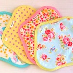 可愛い布ナプキン★おりものライナー４枚set【A】