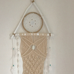 driftwood&macramé tapestry