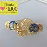 【再販】ロマンチックな月夜のバレッタ ブローチ