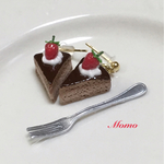 再販⭐︎チョコレートケーキ♡ピアス