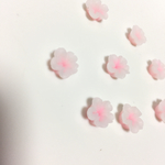 送料無料！小粒桜パーツ♪