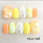 【 再販×11 】マーブルフラワー