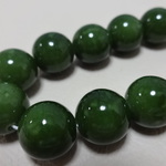 アクリルビーズ（モスグリーン）12ｍｍ