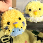 うちの子セキセイインコ  フワモコ クリップ
