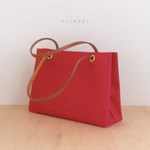 帆布11号バッグ8 レッド