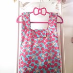 再販 りんご柄のエコバッグ  BIGサイズ