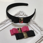 【再販】【選べるカラー】Buckle ribbon☆Headband