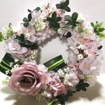 ちょっぴりゴージャス桜のリース