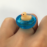 NEW 小池のあひるリング