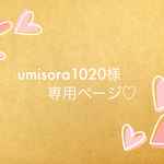 umisora1020様専用ページ