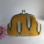 unico様オーダー品  とうもろこし ✳︎がま口ポーチ✳︎