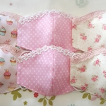 ★a様オーダー品★立体マスク(キッズ＆ミニ)♪6重ｶﾞｰｾﾞ6枚set