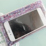 リバティビニコのスマホクリアポーチ＊ジェニーズリボンズ