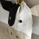 『Sさまオーダー』牛さんの大きなお着替え入れ巾着