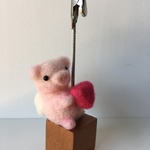 ミニぶた天使ちゃん【メモスタンド】