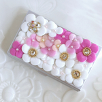 prima421様オーダー品❤︎名刺入れ（鏡付き）