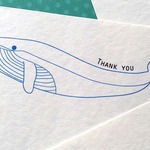 クジラとありがとうを送るはがき①