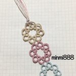【再販6♡嬉】タティングレース しおり