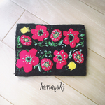   刺繍ティッシュケース
