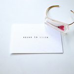 bangle...la flaque...桜/apres la pluie