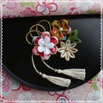 《オーダー品 》つまみ細工 髪飾り❀.*･ﾟ