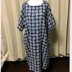 ゆったりダブルガーゼワンピース。