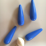 ヴィンテージアクリルドロップビーズ