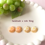＊spring＊　♡春のお花ピアス①/樹脂ノンホールOKです♡