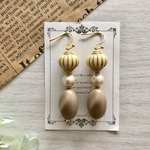 ヴィンテージビーズ✱春ピアス