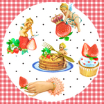 いちごFestival／シール