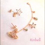 プチ♡ プラネタリウム ピアス イヤリング   再々販