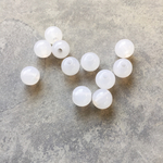 ヴィンテージ アクリルラウンドビーズ Tルーセント 7mm 20こ