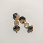 べっ甲 ヴィンテージ風ピアス イヤリング