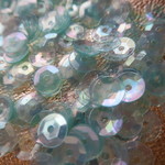 **♥Vintage French Celluloid Sequins Sea Blue♥** 