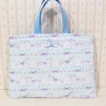 今季ラスト！レッスンバッグ　ユニコーン（水色）