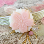 再販 ＊帯留め＊初桜