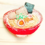 ユニーク　中華そば　ラーメンブローチ　
