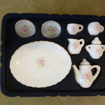 ミニチュアダイニング陶器磁器茶セット