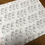 *のんびりネコのランチョンマット*