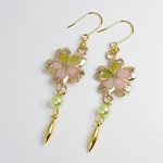 桜ゴールドイヤリングorピアス