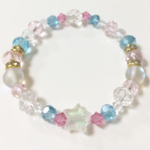 大人かわいいプリンセス系♡スワロフスキーキラキラブレスレット