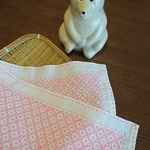 刺し子　ふきん　*HANAJUJI*