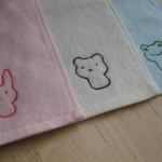 ループ付けます ミニタオル お名前刺しゅう