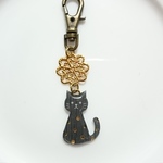 かわいい 愛猫キーホルダー。