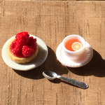 ミニチュアスイーツ♡ベリータルト&レモンティー
