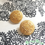 ヴィンテージ＊アラベスクボタン＊2個set