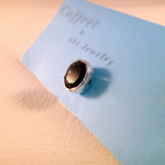 coffret　 Silver 925 　スモーキークォーツ　　ピアス（片方のみ）