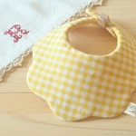 2way♪花びら❁ふわふわやわらかスタイ♪調整可♪チェック