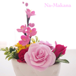 【10%オフ】桃と菜の花❤︎ひな祭りのアレンジ