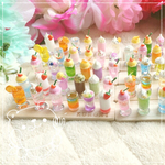ミニチュア♡気まぐれドリンクセット♡可愛い ジュース 苺
